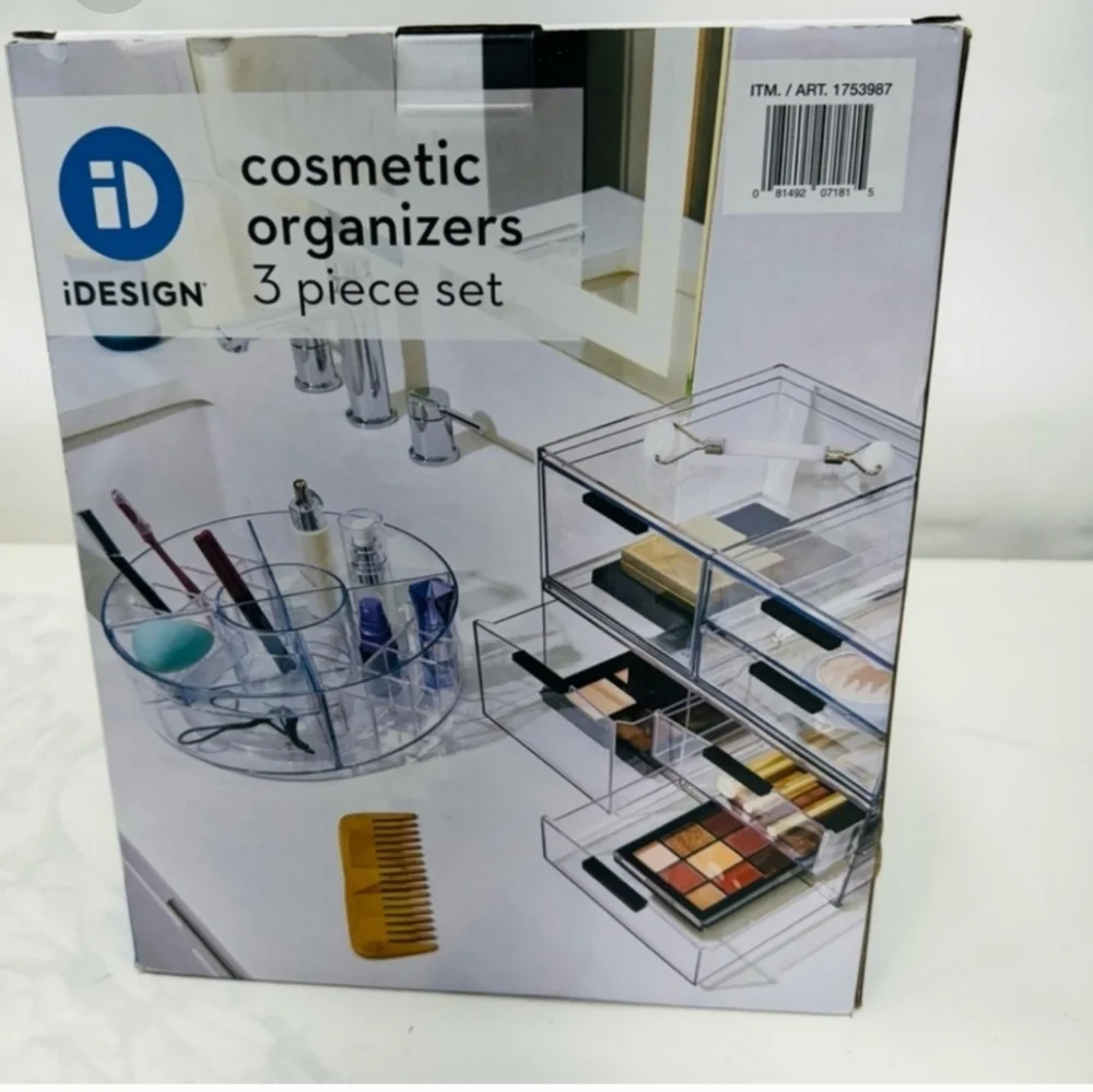 iDesign 3-piece Cosmetic Organizer Set